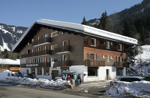 Hotel Eliova L'Eau Vive Châtel Exteriér fotografie