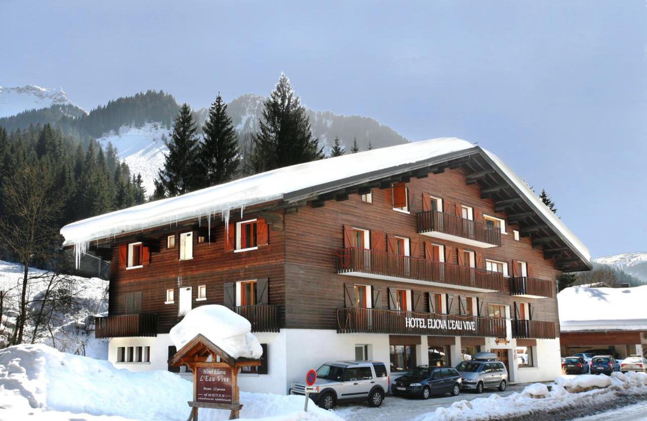 Hotel Eliova L'Eau Vive Châtel Exteriér fotografie